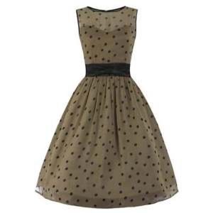 Lindy bop polka dot dress